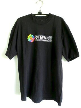 Takashi Murakami x Lewis Hamilton +44 Race Zone Tee - Black - Size Medium GUC